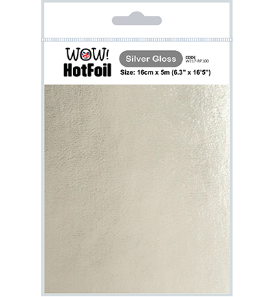 Wow! Hot Foil - Hot Foil, Silver Gloss Wow! Hot Foil - Hot Foil, Silver Gloss