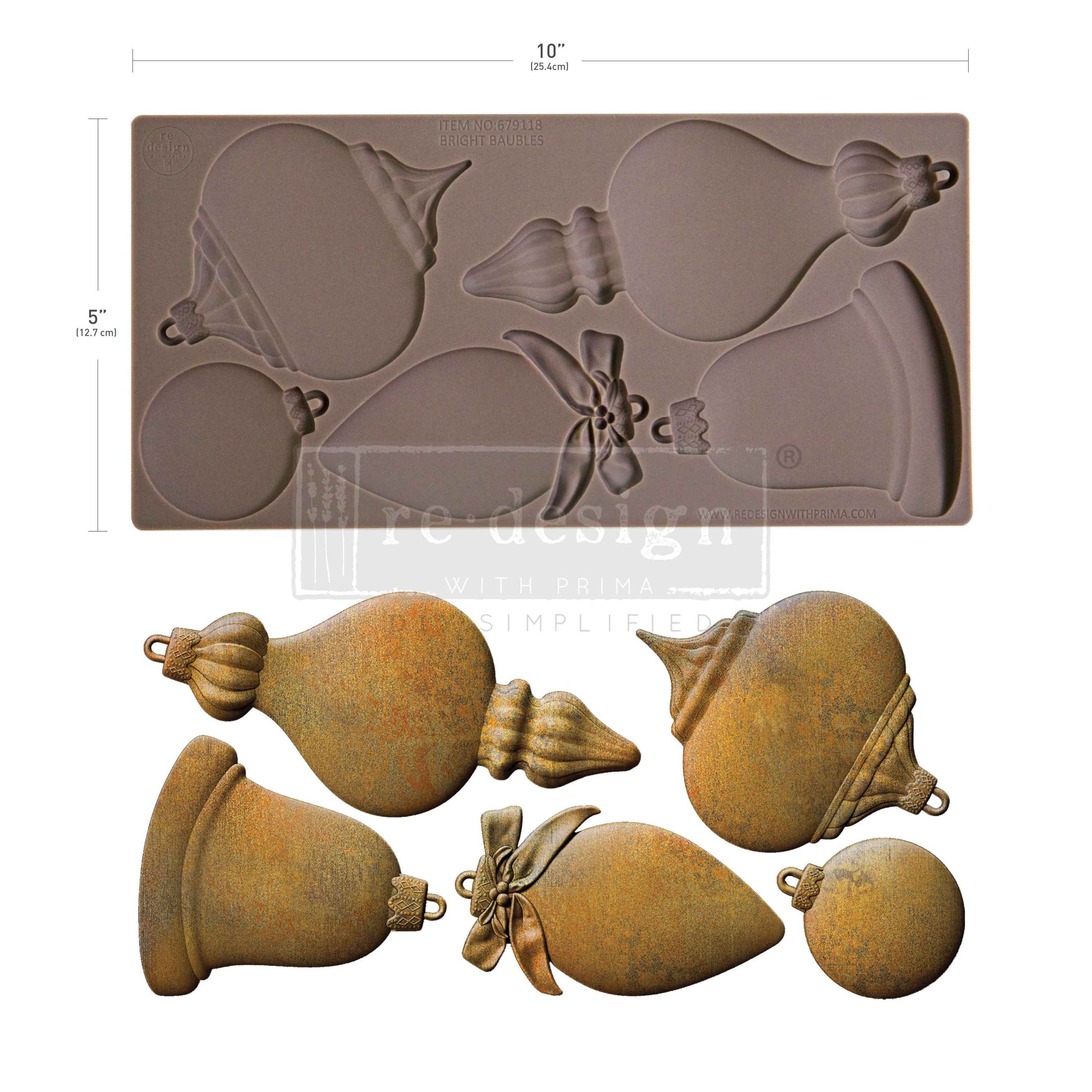 Re design - Decor Moulds - Bright Baubles 