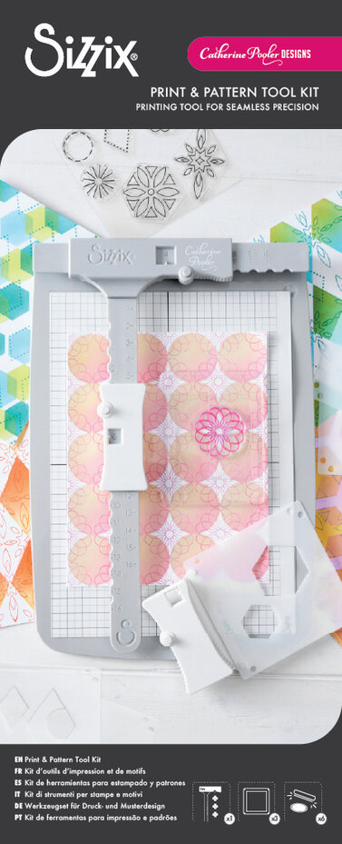 Sizzix - Print and Pattern Tool Kit by Catherine Pooler (667098)