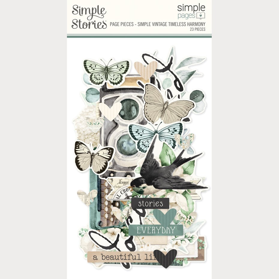 Simple Stories - Simple Vintage Timeless Harmony Simple Pages Pieces