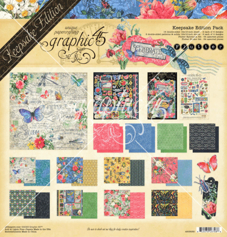 Graphic 45 - Flutter Keepsake Edition