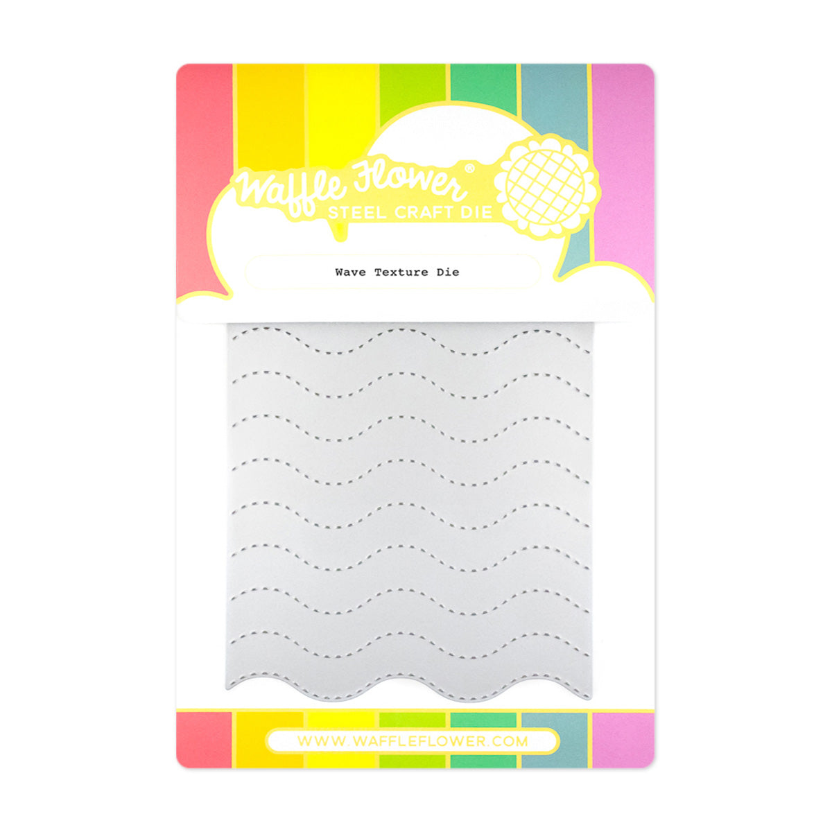 Waffle Flower - Wave Texture Die Waffle Flower - Wave Texture Die