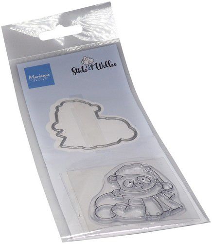 Marianne D Clear Stamps & dies Schneepanda