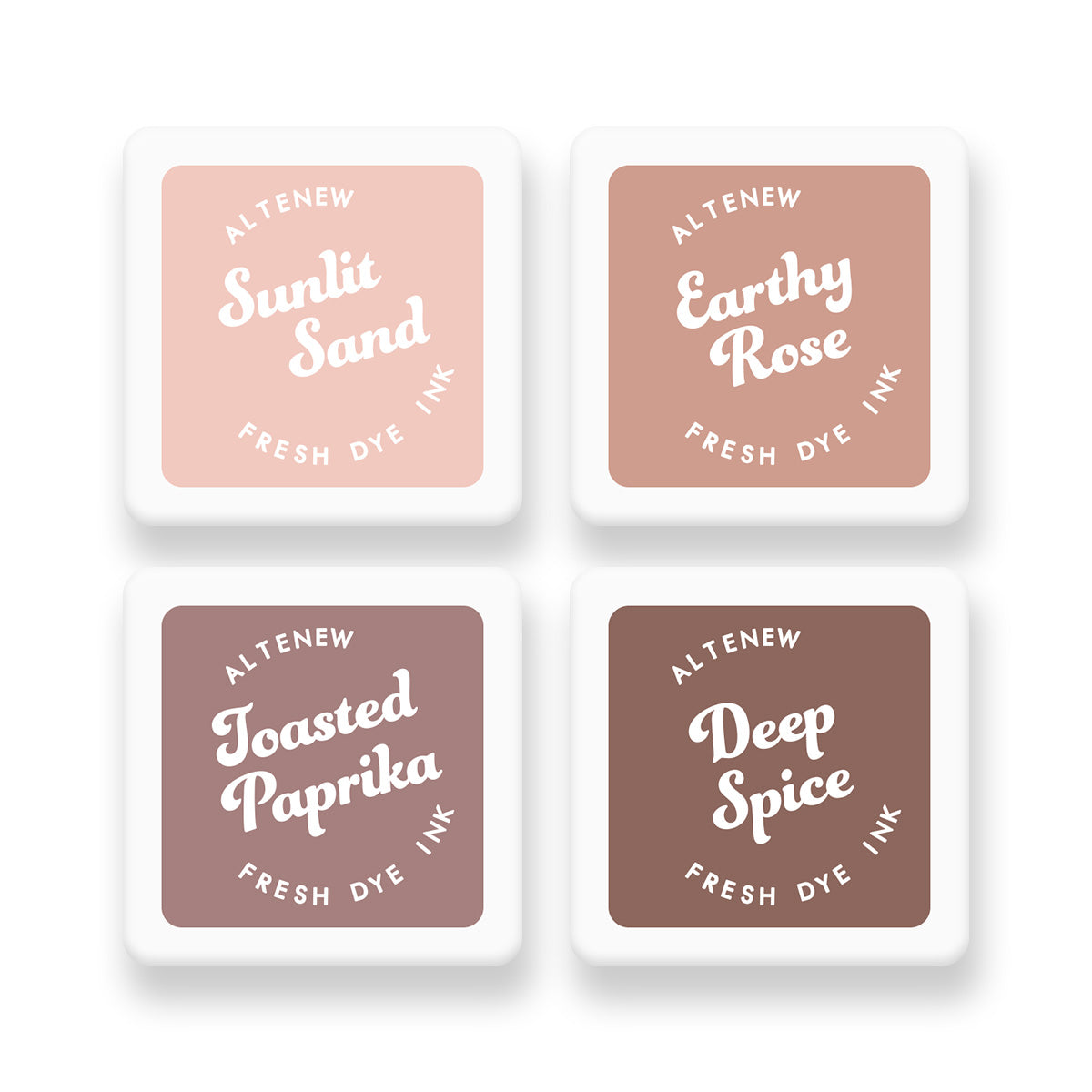 Altenew - Earthy Embrace Fresh Dye Ink Mini Cube Set