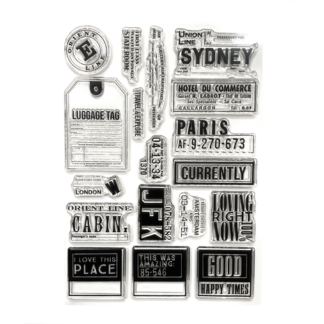Elizabeth Craft Designs  - Once in a Lifetime Stamps Travels From The Past 3