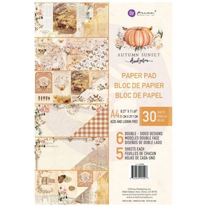 Prima Marketing  Autumn Sunset A4 paper pad