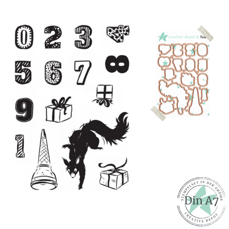 Creative Depot - Bundle - Heikes Welt - Zahlen und Co 