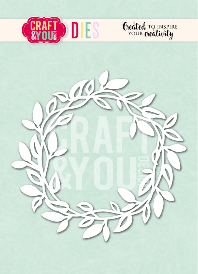 Craft & You Design - Leaf Wreath Dies