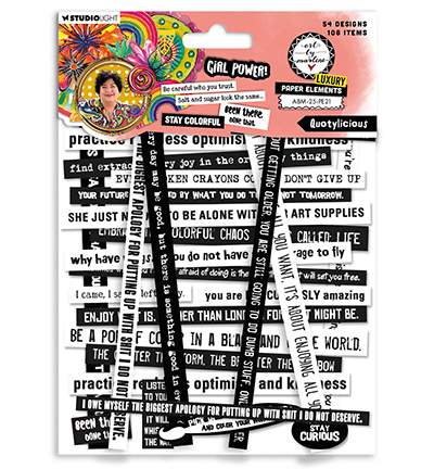 Paper Elements A lot of quotes Art by Marlene nr.21