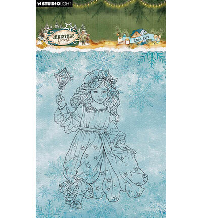 Studio Light - Transparente Stempel – Xmas Girl Christmas Forest Nr. 953