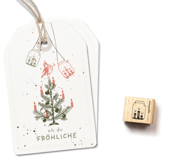 cats on appletrees - Ministempel Kerzenglas cats on appletrees - Ministempel Kerzenglas