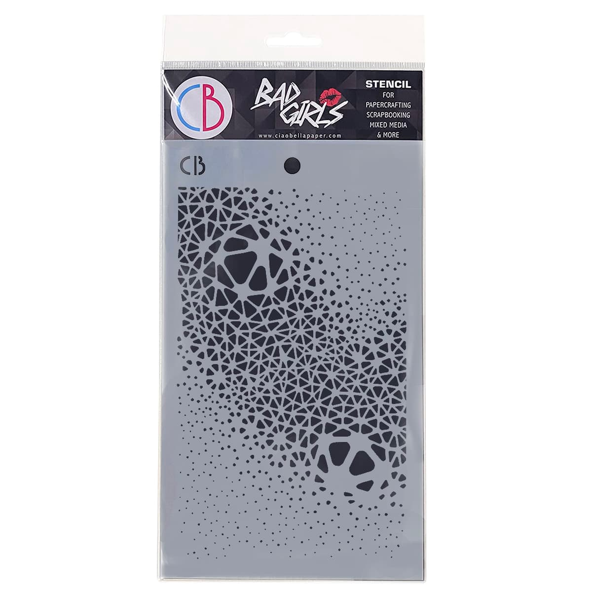 Ciao Bella Texture Stencil 5"x8" Synapsis