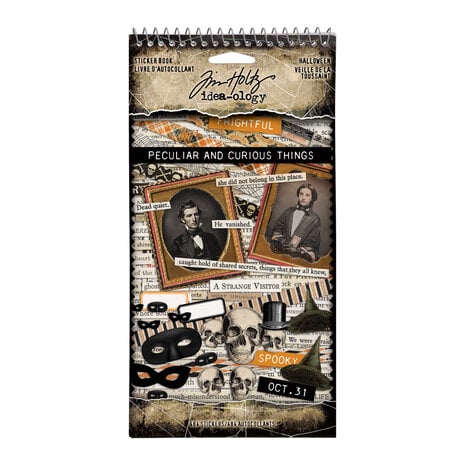 Idea-ology - Tim Holtz Halloween Sticker Book Idea-ology - Tim Holtz Halloween Sticker Book