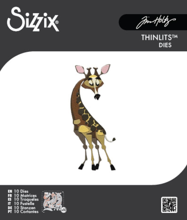 Sizzix - Thinlits Mini Colorize Die Gertrude (9pcs) by Tim Holtz