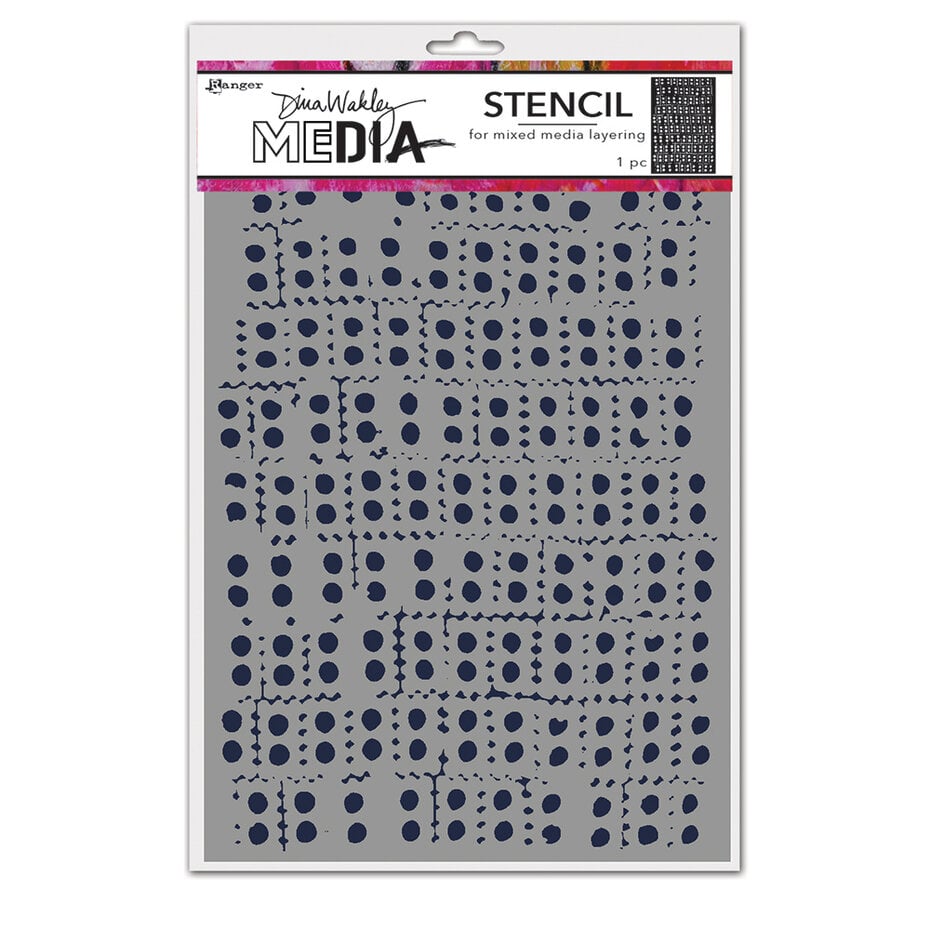 Ranger • Dina Wakley MEdia Stencils Stacked 