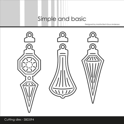 Simple and Basic - die "Christmas Ornaments"