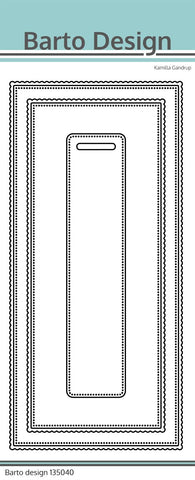 Barto Design Dies "Scalloped Slimcard"  Barto Design Dies "Scalloped Slimcard"