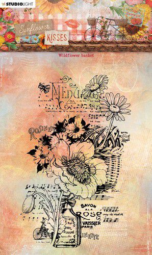 Studio Light Clear Stamp Sunflower Kisses nr.438