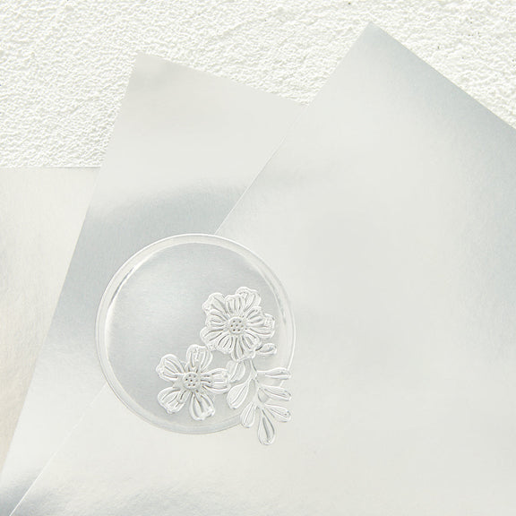 Spellbinders - Mirror Silver Cardstock 8 1/2" x 11 - 10 Pack