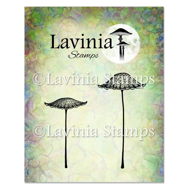 Lavinia Stamps -  Thistlecap Mushrooms Stamp