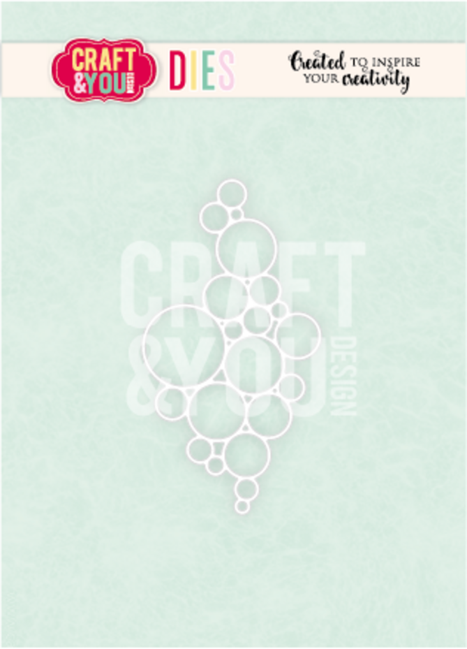 Craft & You Design - Bubble Background Dies