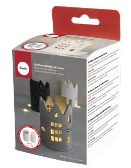  Silikon Gießform Windlicht Häuser 