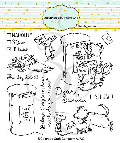 Colorado Craft Company - Anita Jeram ~ Dear Santa