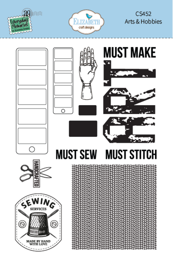 Elizabeth Craft - Rest & Relaxation Stamps Arts & Hobbies by Everyday Memories
