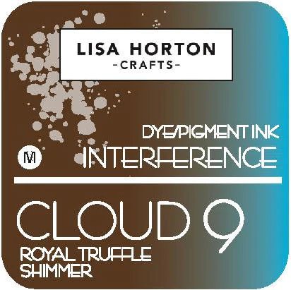 Lisa Horton Crafts Interference Ink Pad - Royal Truffle Shimmer  Lisa Horton Crafts Interference Ink Pad - Royal Truffle Shimmer