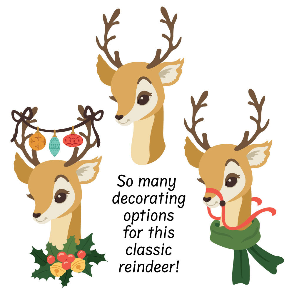 Honey Bee - Lovely Layers: Vintage Reindeer - Honey Cuts Honey Bee - Lovely Layers: Vintage Reindeer - Honey Cuts