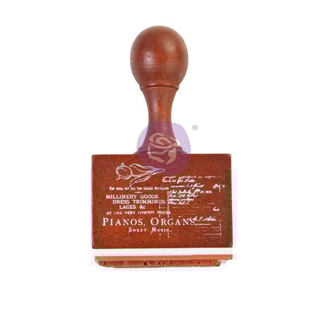 Prima Marketing - French Blue Wooden Stamp