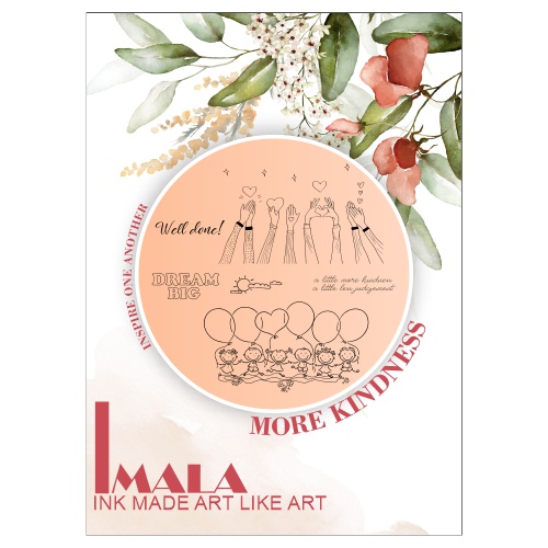 IMALA - A5 STAMP - MORE KINDNESS - 090724F IMALA - A5 STAMP - MORE KINDNESS - 090724F