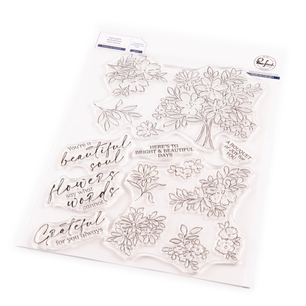 Pinkfresh Studio -  Flowers for the Soul stamp Pinkfresh Studio -  Flowers for the Soul stamp