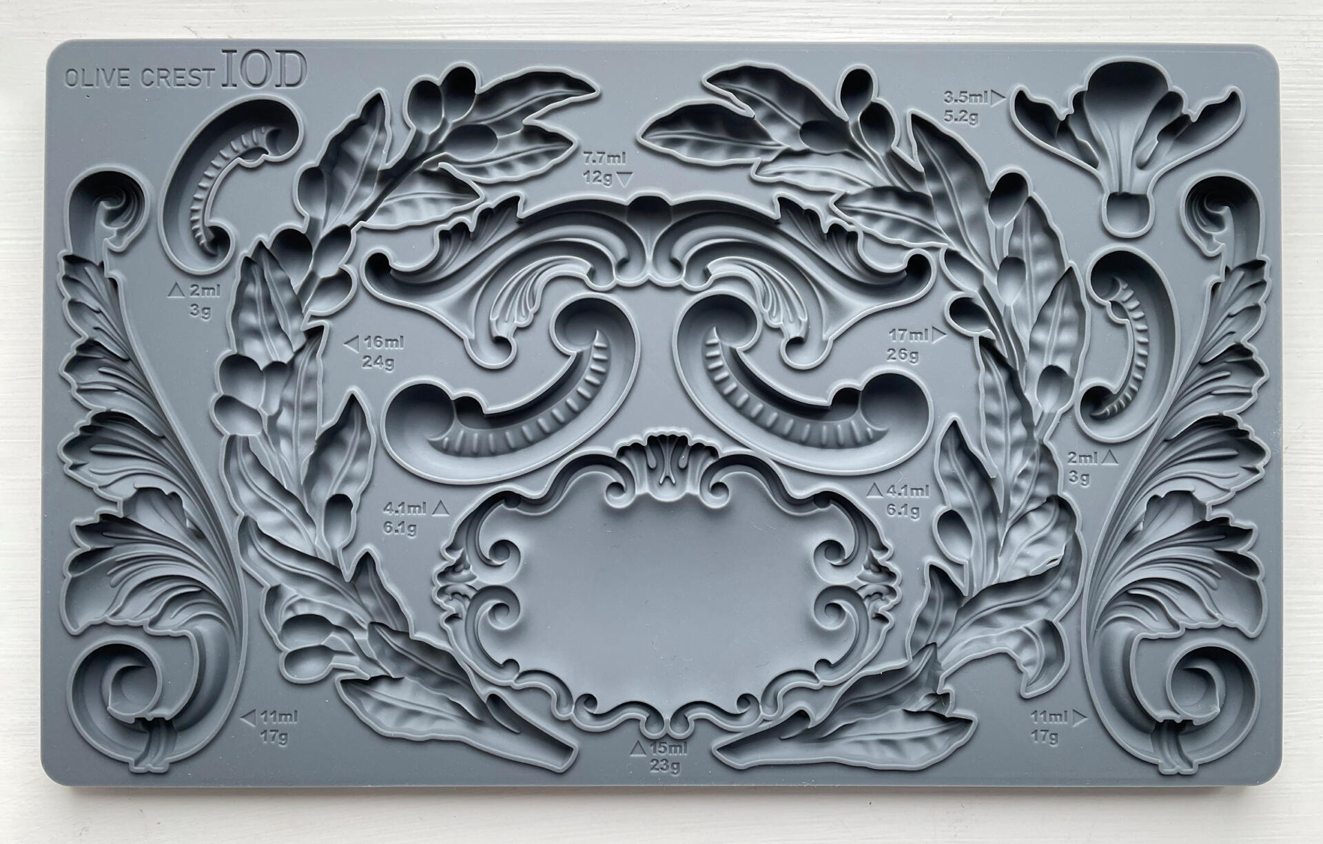 IOD Mould - Olive Crest IOD Mould - Olive Crest