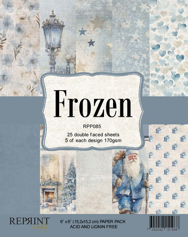 Reprint - Frozen Collection 6x6 Inch Paper Pack