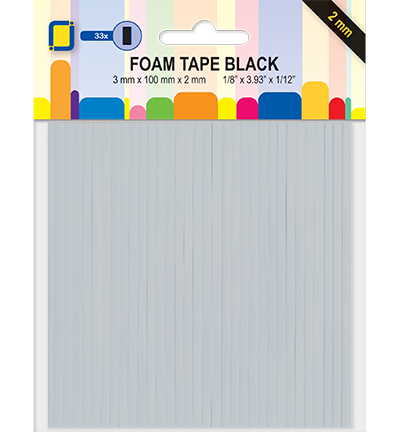 3D Foampads Lines Black