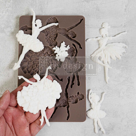 Prima Marketing Re-Design Mould - Celestial Grace 5x8 Inch Decor Mould
