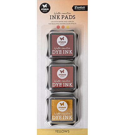 Studio Light Water-reactive Ink Pads Yellows Essentials Tools nr.14