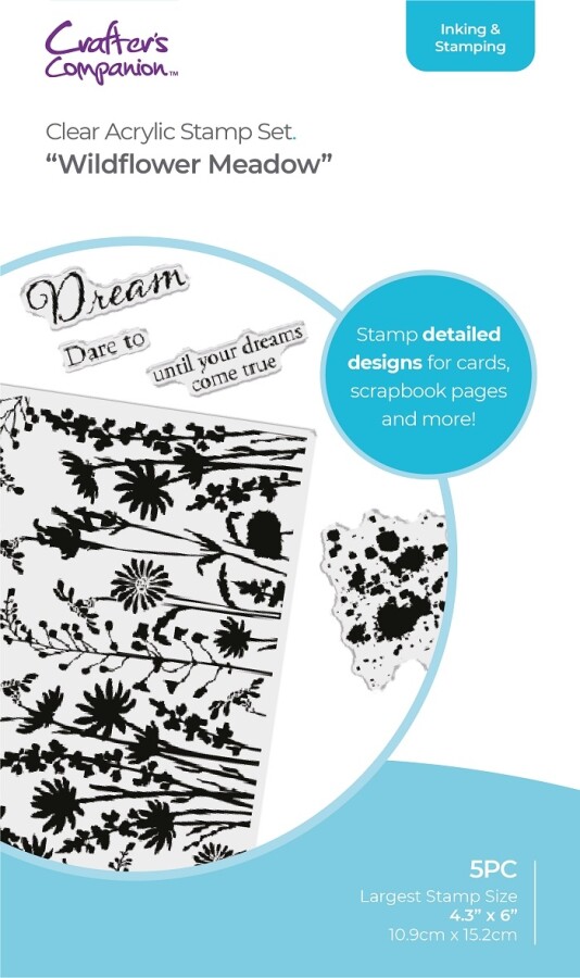 CC - Clearstamp - Wildflower Meadow