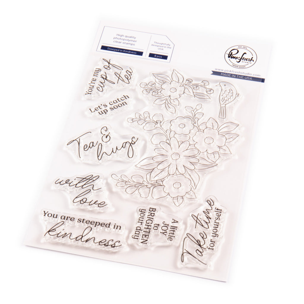 Pinkfresh Studio -   Steeped in Kindness stamp