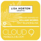 Lisa Horton Crafts Cloud 9 Matt Blending Ink Pad - Marigold Bloom, Picked By William Morris