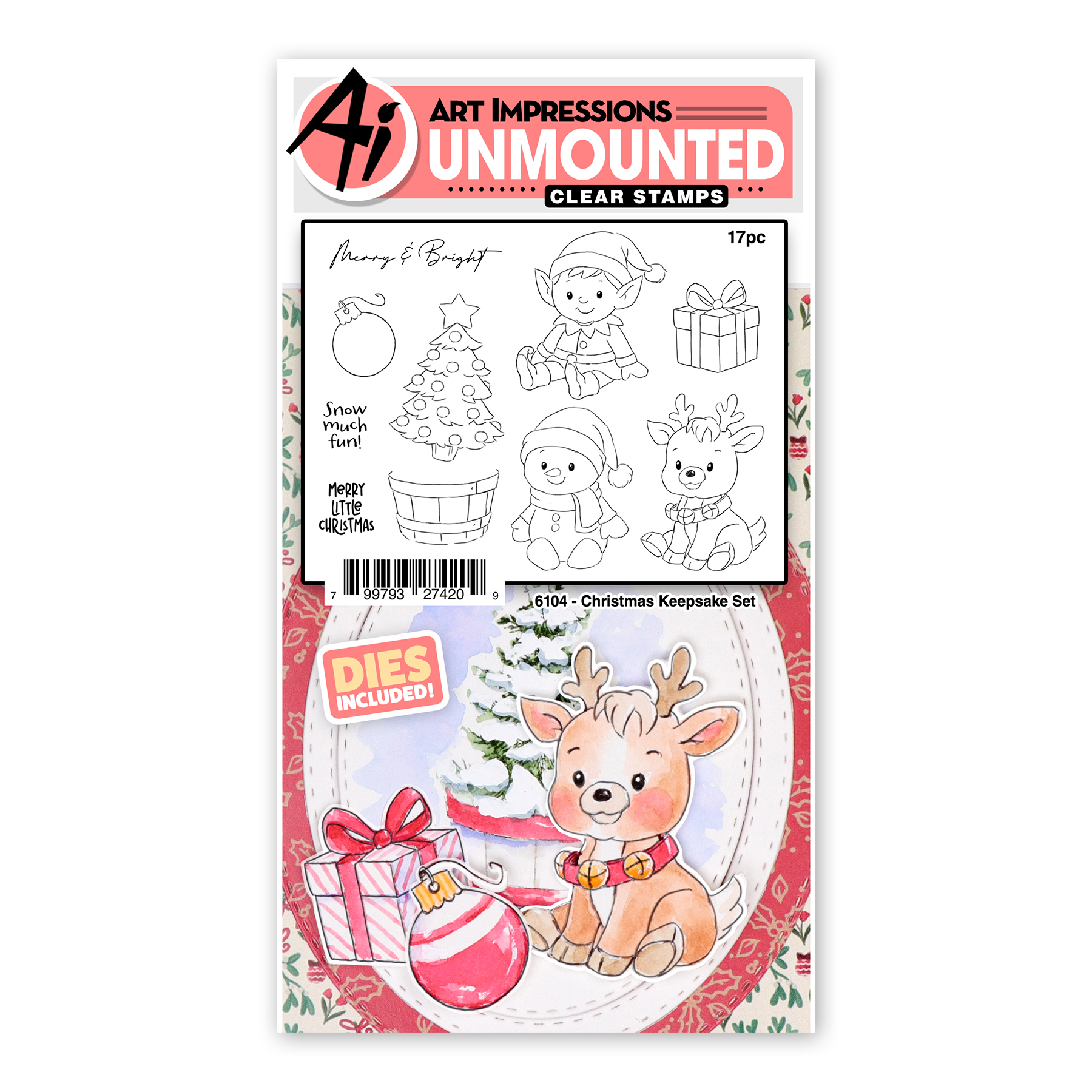 Art Impressions - Christmas Keepsake Set