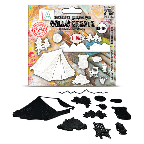 AALL & Create - Cutting Dies Campout Magic