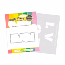 Waffle Flower - Overlapping Love Die-n-stencil