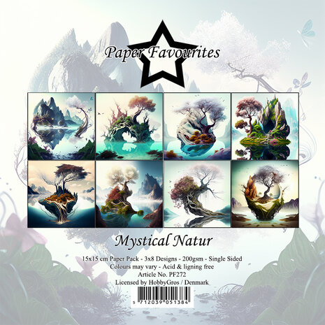 Paper Favourites - Mystical Natur 6x6 Inch Paper Pack