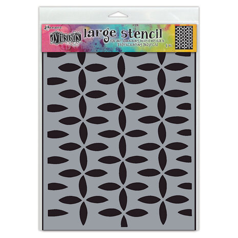 Ranger • Dyan Reaveley Dylusions Stencil L Retro Grid