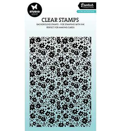 Studio Light - Clear Stamp - Flower background Essentials nr. 918