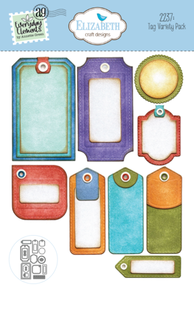 Elizabeth Craft Designs - Sunny Days Die Tag Variety Pack Elizabeth Craft Designs - Sunny Days Die Tag Variety Pack