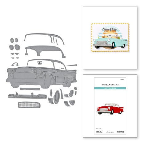Spellbinders - Classic Road Legends Etched Dies Classic Car