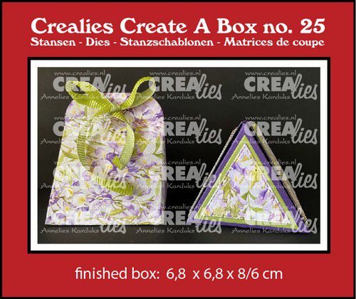 Crealies Create A Box Dreiecksbox 